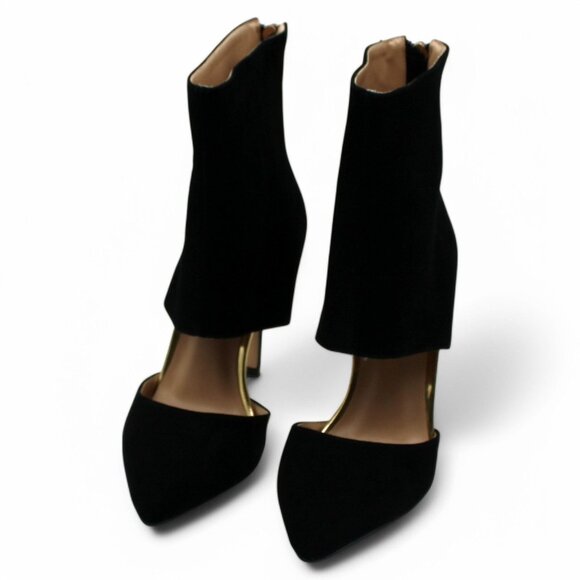 Things II Come Women S Jelyn Luxurious Dressy Shooties - Striking Elegance in Bl - Picture 2 of 8